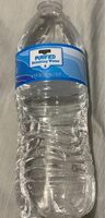 Purified drinking water