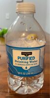 Purified drinking water