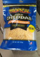 Tropical, Fancy Shredded Mild Cheddar Cheese