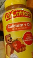 L'il critters Vitafusion Calcium + D3 Bone Support Gummies
