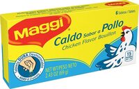 Chicken flavor bouillon tablets