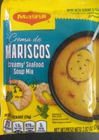 Maggi, creamy seafood soup mix
