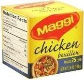 Chicken flavor bouillon cubes