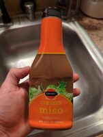 Miso dressing creamy style