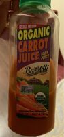 Organic carrot juice