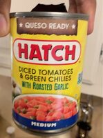 Diced Tomatoes & Green Chilies With Roasted Garlic Medium