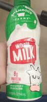 Shamrock farms whole milk 1 quart