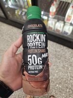 Rockin Protein Protein Shake, Chocolate