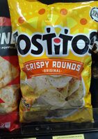 Tostitos Tortilla Chips Crispy Rounds, 100% White Corn   الاصفر