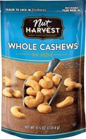 Whole cashews