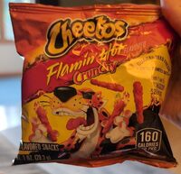 Flamin' Hot Limon Crunchy Cheese Flavored Snacks