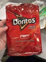Reduced fat nacho cheese flavored tortilla chips