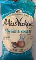Sea salt & vinegar kettle cooked potato chips