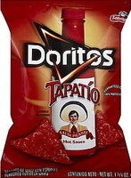 Tapatio salsa picante hot sauce flavored tortilla chips