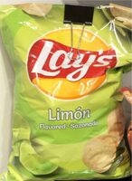 Limon flavored potato chips