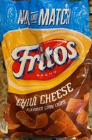 Chili cheese flavored corn chips