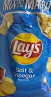 Salt & vinegar flavored potato chips