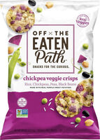 Chickpea Veggie Crisps Made With Real Purple Sweet Potatoes