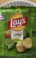 Limón potato chips