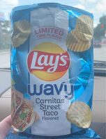 Lays Wavy Carnita Street Tacos