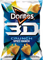 3D crunch spicy ranch
