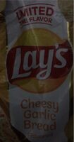 Cheesy Garlic Bread Potato Chips