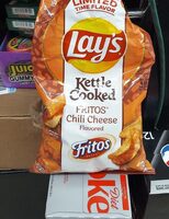 Kettle cooked fritos chili cheese flavored