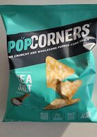 Sea Salt Popped-Corn Snacks