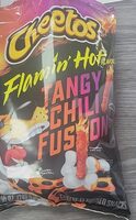 Cheetos flamin hot tangy chili fusion