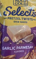 Select pretzel twist oven baked garlic parm