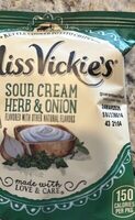 Sour cream herb & onion chips