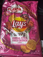 Korean style Fried Chicken Wavy Chips