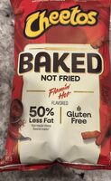 Cheetos Baked Flamin' Hot Cheese Flavored Snacks