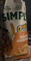 Simply Cheetos Puffs White Cheddar Flavored
