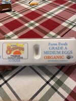 Grade A Medium Eggs Organic