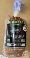 Organic Freshly Sprouted Wheat Sonoma Seed Bread Thin Sliced