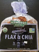 Freshly Sprouted Wheat Flax & Chia Bread