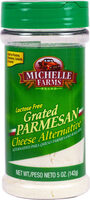 Grated Parmesan Cheese Alternative