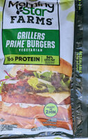 Grillers Prime Burgers Vegetarian