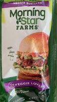 Veggie Burgers Veggie Lovers Vegan Burger 16Oz