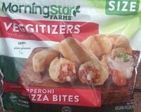 Veggie Pepperoni Pizza Bites