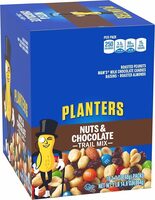 Chocolate trail mix nuts