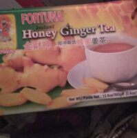 Instant honey ginger tea