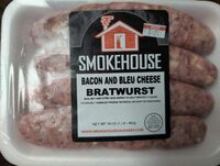 Bacon And Blue Cheese Bratwurst