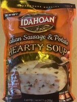 Italian sausage & potato flavored hearty soup