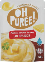 Purée de pommes de terre au beurre