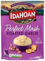 Perfect mash roasted garlic