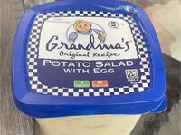 Original recipes potato salad with egg
