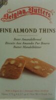 Biscuit au Amande pure beurre