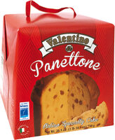 Italian specialty cake with raisins